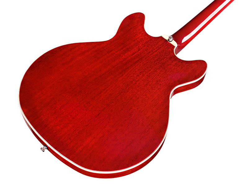 Guild Starfire I Dc Newark St Hh Ht Rw - Cherry Red - Guitarra eléctrica semi caja - Variation 3