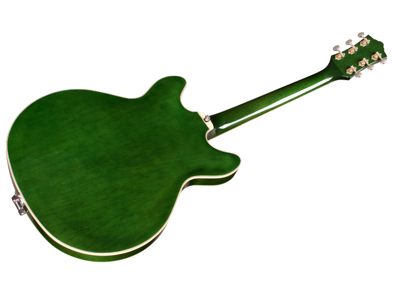 Guild Starfire I Dc Newark St Hh Bigsby Rw - Emerald Green - Guitarra eléctrica semi caja - Variation 3