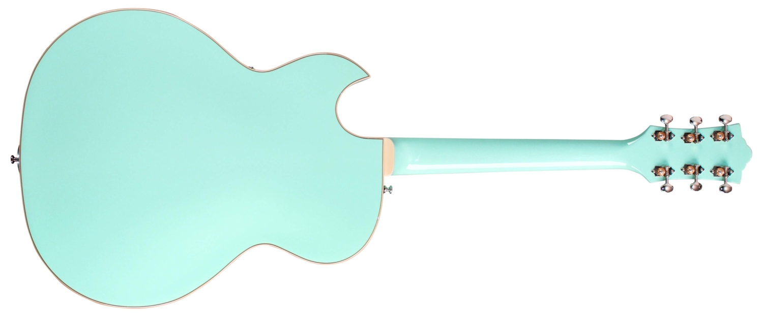 Guild Starfire I Sc Newark St Hh Bigsby Rw - Seafoam Green - Guitarra eléctrica semi caja - Variation 1