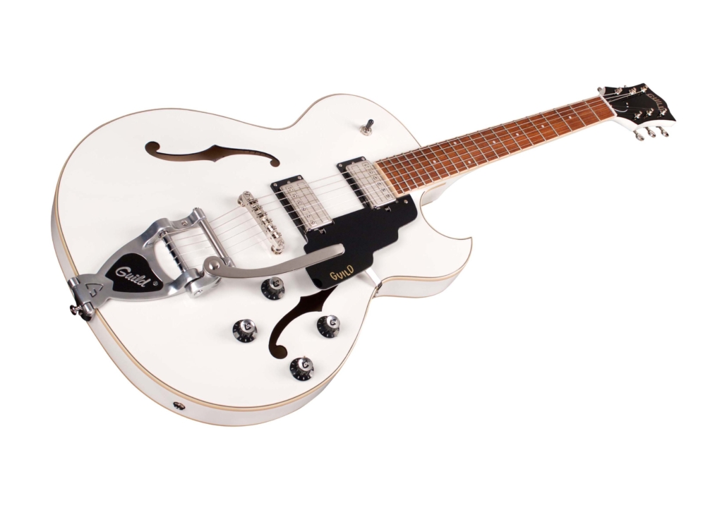 Guild Starfire I Sc Newark St Hh Bigsby Rw - Snowcrest White - Guitarra eléctrica semi caja - Variation 2