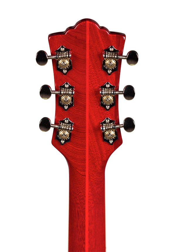 Guild Starfire Iv Newark St Hh Ht Rw - Cherry Red - Guitarra eléctrica semi caja - Variation 5
