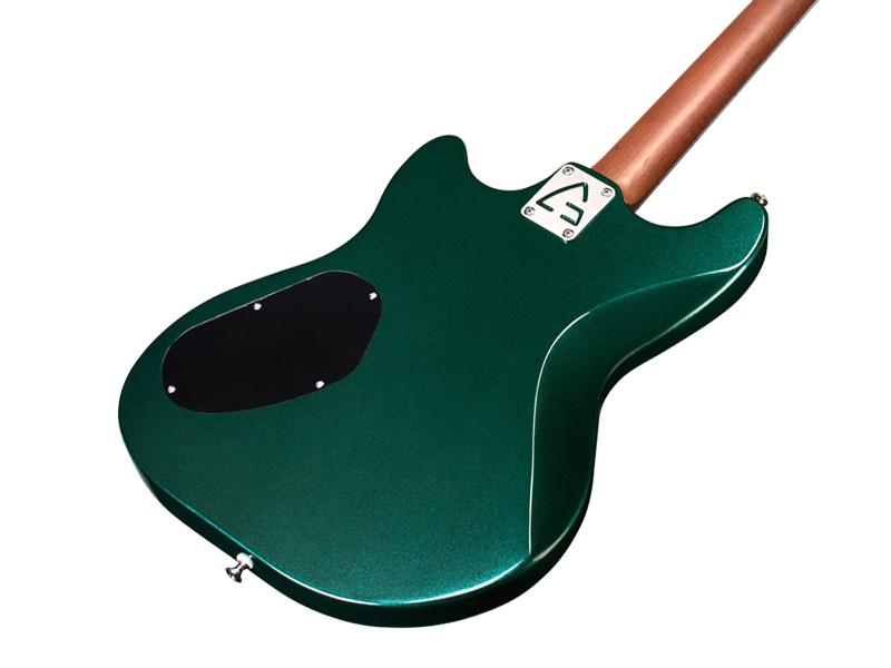Guild Surfliner Deluxe Trem Hss Rw - Evergreen Metallic - Guitarra electrica retro rock - Variation 3