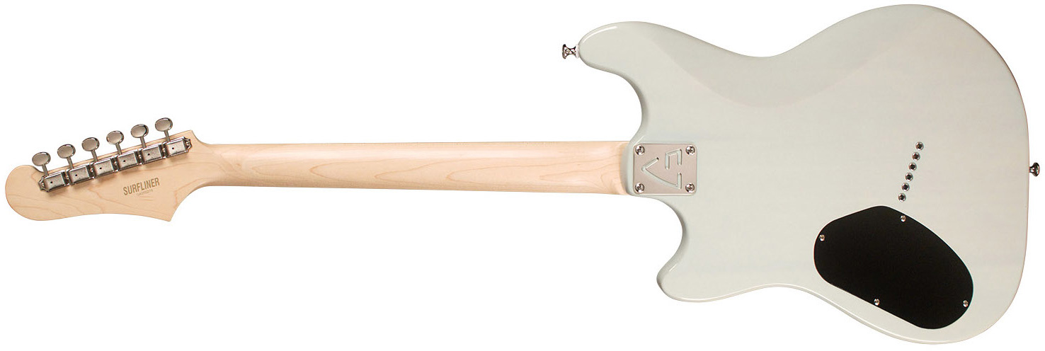 Guild Surfliner Newark St. Hss Ht Mn - White Sage - Guitarra electrica retro rock - Variation 1