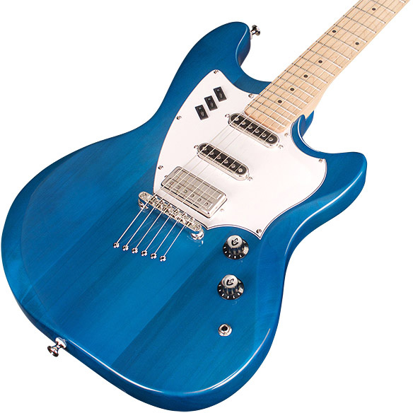 Guild Surfliner Newark St. Hss Ht Mn - Catalina Blue - Guitarra electrica retro rock - Variation 2