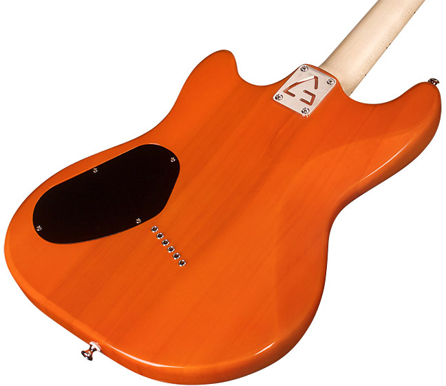 Guild Surfliner Newark St. Hss Ht Mn - Sunset Orange - Guitarra electrica retro rock - Variation 3