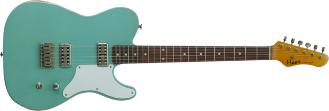 Haar guitars Trad T Custom #43519 - Aged spring green