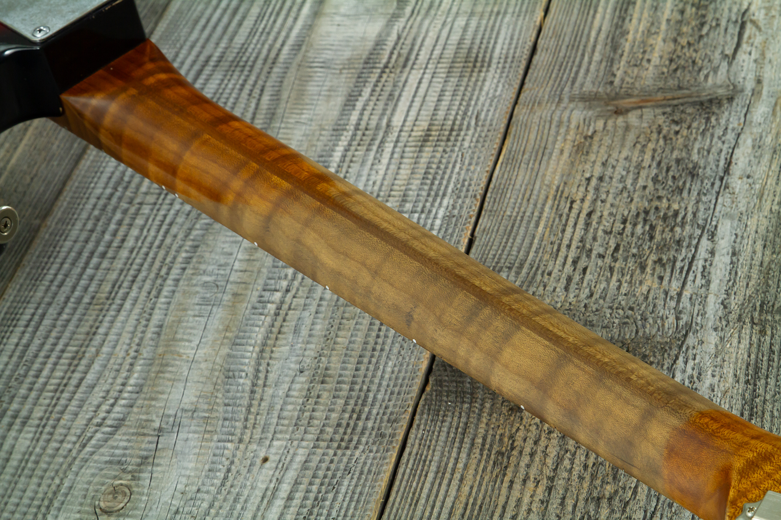 Haar Guitars Trad S 3s Kloppmann Mn #43485 - Aged 3 Tone Sunburst - Guitarra eléctrica con forma de str. - Variation 10