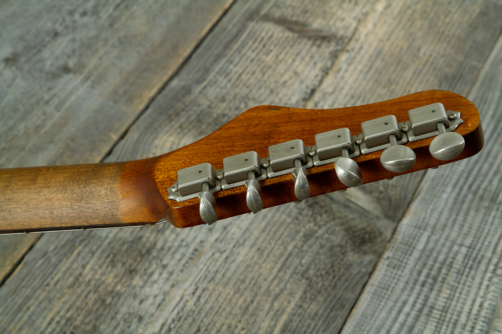 Haar Guitars Trad S Hss Amber Trem Rw #43517 - Aged Black - Guitarra eléctrica con forma de str. - Variation 11