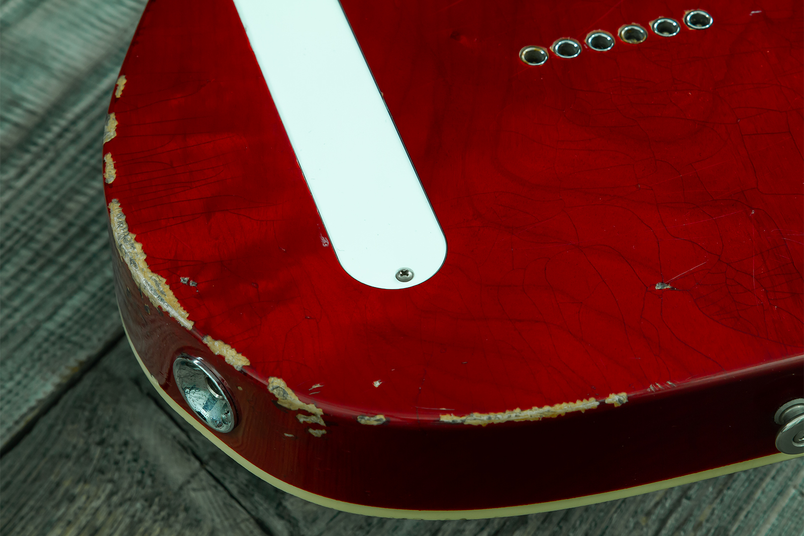 Haar Guitars Trad T Custom 2h Tv Jones Ht Rw #43524 - Aged Brown Natural - Guitarra eléctrica con forma de tel - Variation 12