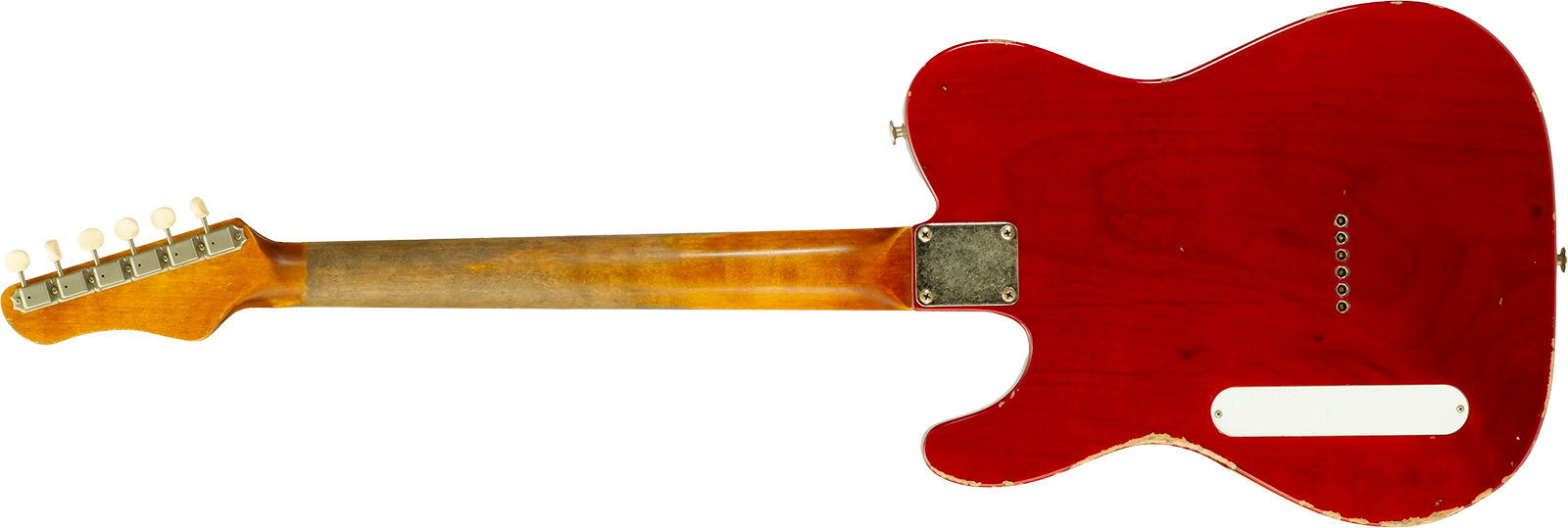 Haar Guitars Trad T Custom 2h Tv Jones Ht Rw #43524 - Aged Brown Natural - Guitarra eléctrica con forma de tel - Variation 1