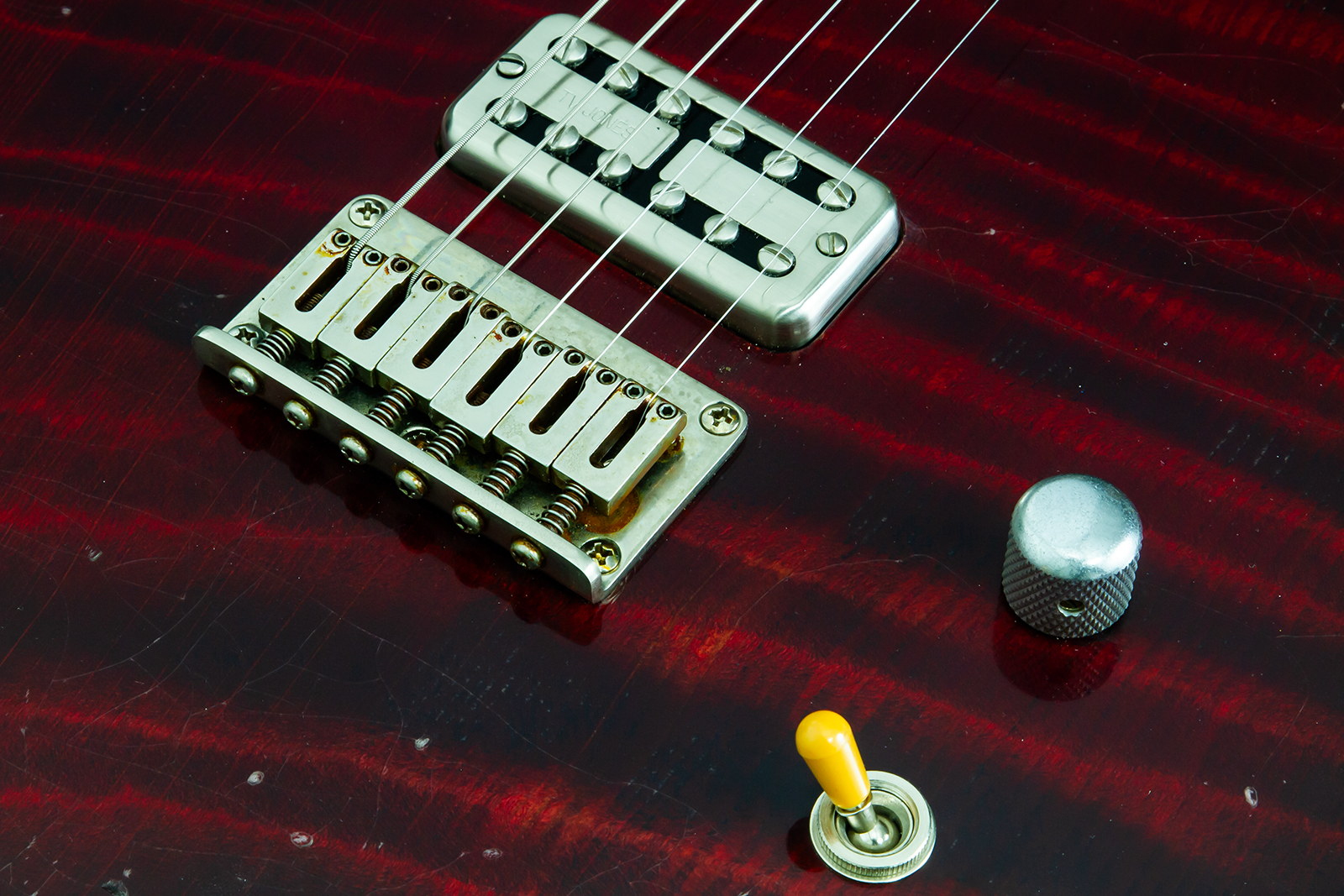 Haar Guitars Trad T Custom 2h Tv Jones Ht Rw #43524 - Aged Brown Natural - Guitarra eléctrica con forma de tel - Variation 5