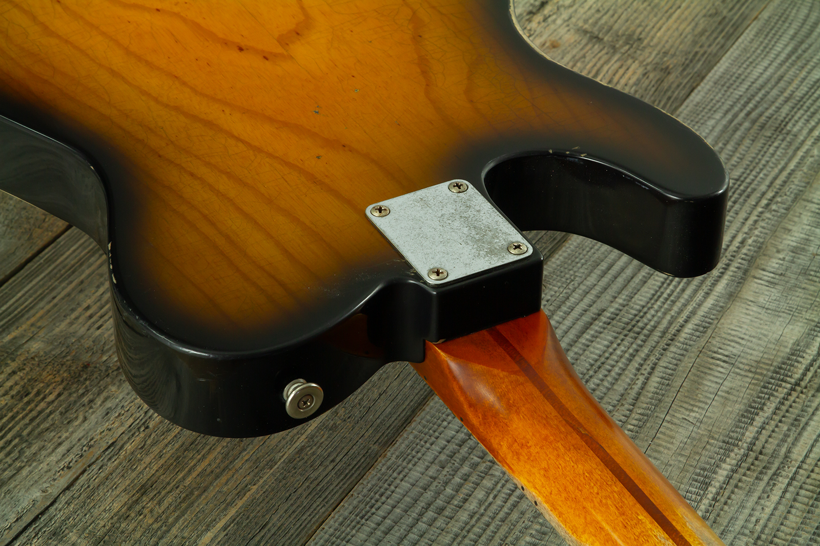 Haar Guitars Trad T Hs Brandon / Kloppmann Ht Mn #43591 - Aged 2 Tone Sunburst - Guitarra eléctrica con forma de tel - Variation 10