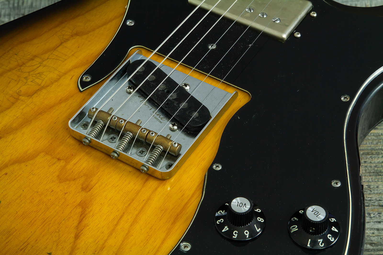 Haar Guitars Trad T Hs Brandon / Kloppmann Ht Mn #43591 - Aged 2 Tone Sunburst - Guitarra eléctrica con forma de tel - Variation 3