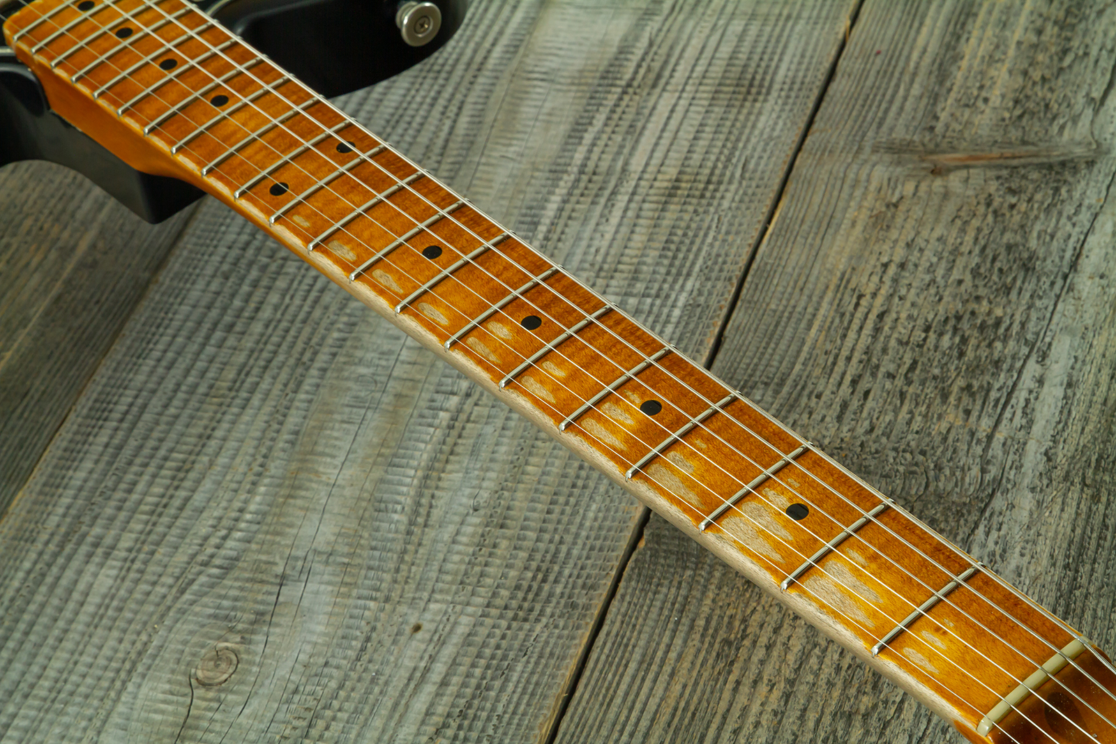 Haar Guitars Trad T Hs Brandon / Kloppmann Ht Mn #43591 - Aged 2 Tone Sunburst - Guitarra eléctrica con forma de tel - Variation 6