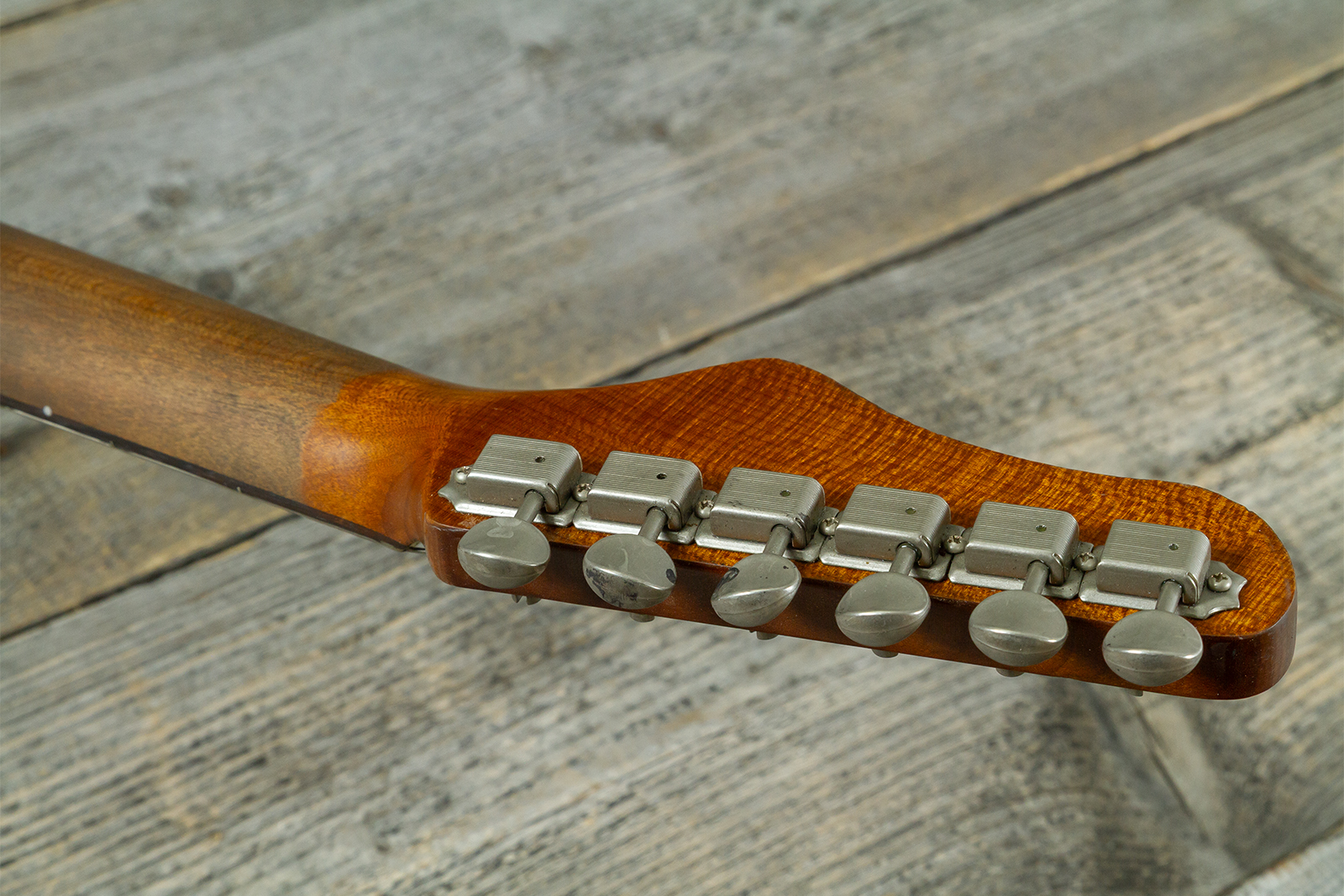 Haar Guitars Trad T Thinline 2s Lindy Fralin Rw #43483 - Aged Antique Natural - Guitarra eléctrica con forma de tel - Variation 10