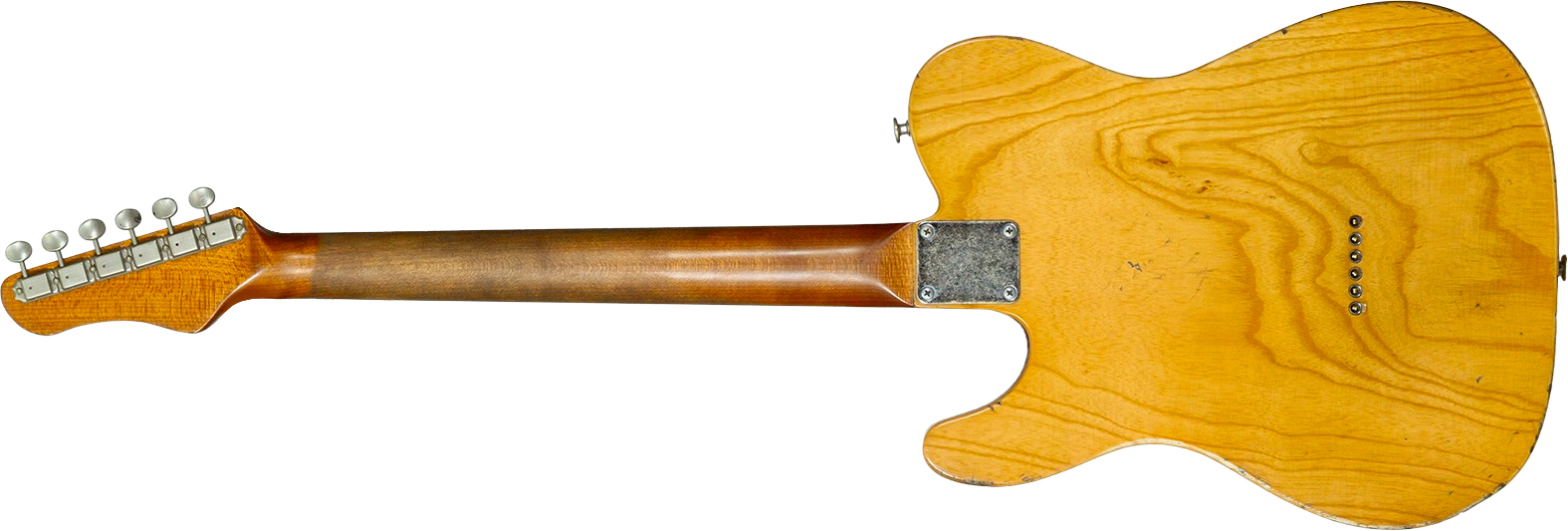 Haar Guitars Trad T Thinline 2s Lindy Fralin Rw #43483 - Aged Antique Natural - Guitarra eléctrica con forma de tel - Variation 1