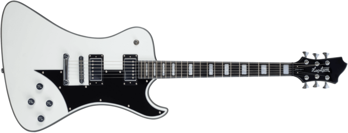 Hagstrom Fantomen - Blanc Brillant - Guitarra electrica retro rock - Main picture