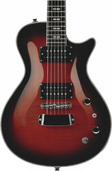 Guitarra eléctrica de corte único. Hagstrom Ultra Swede - Burgundy burst