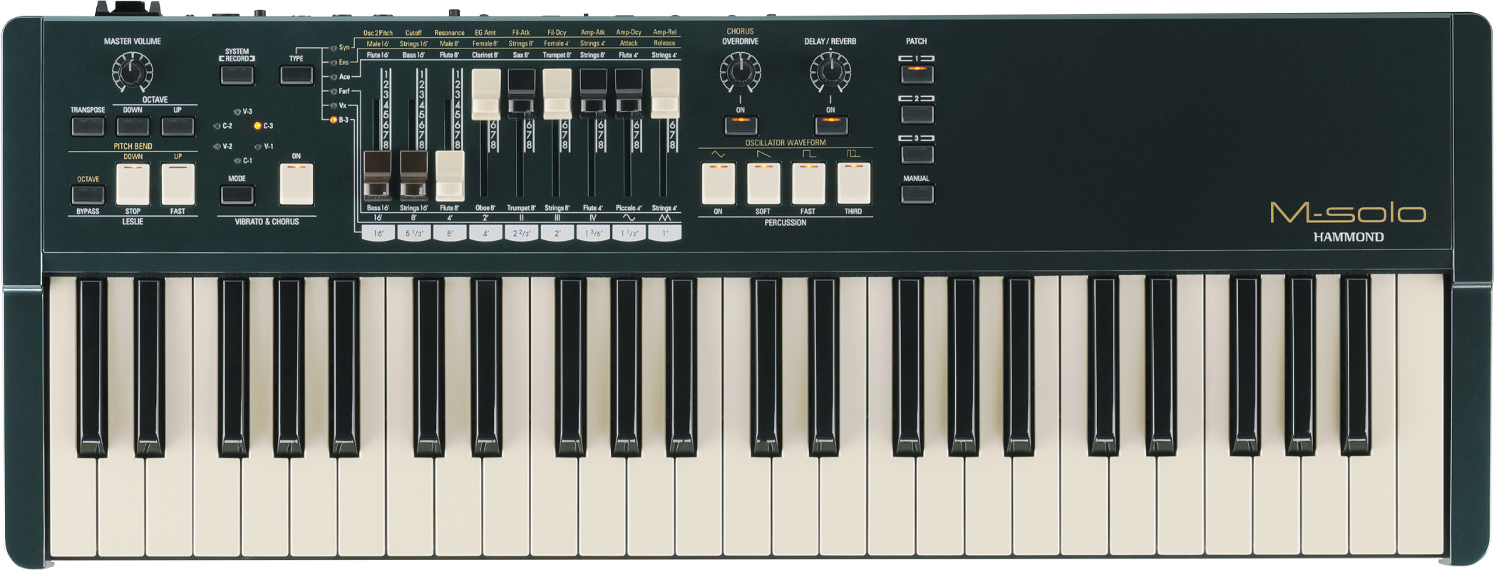 Hammond M-solo British Racing Green - Sintetizador - Main picture