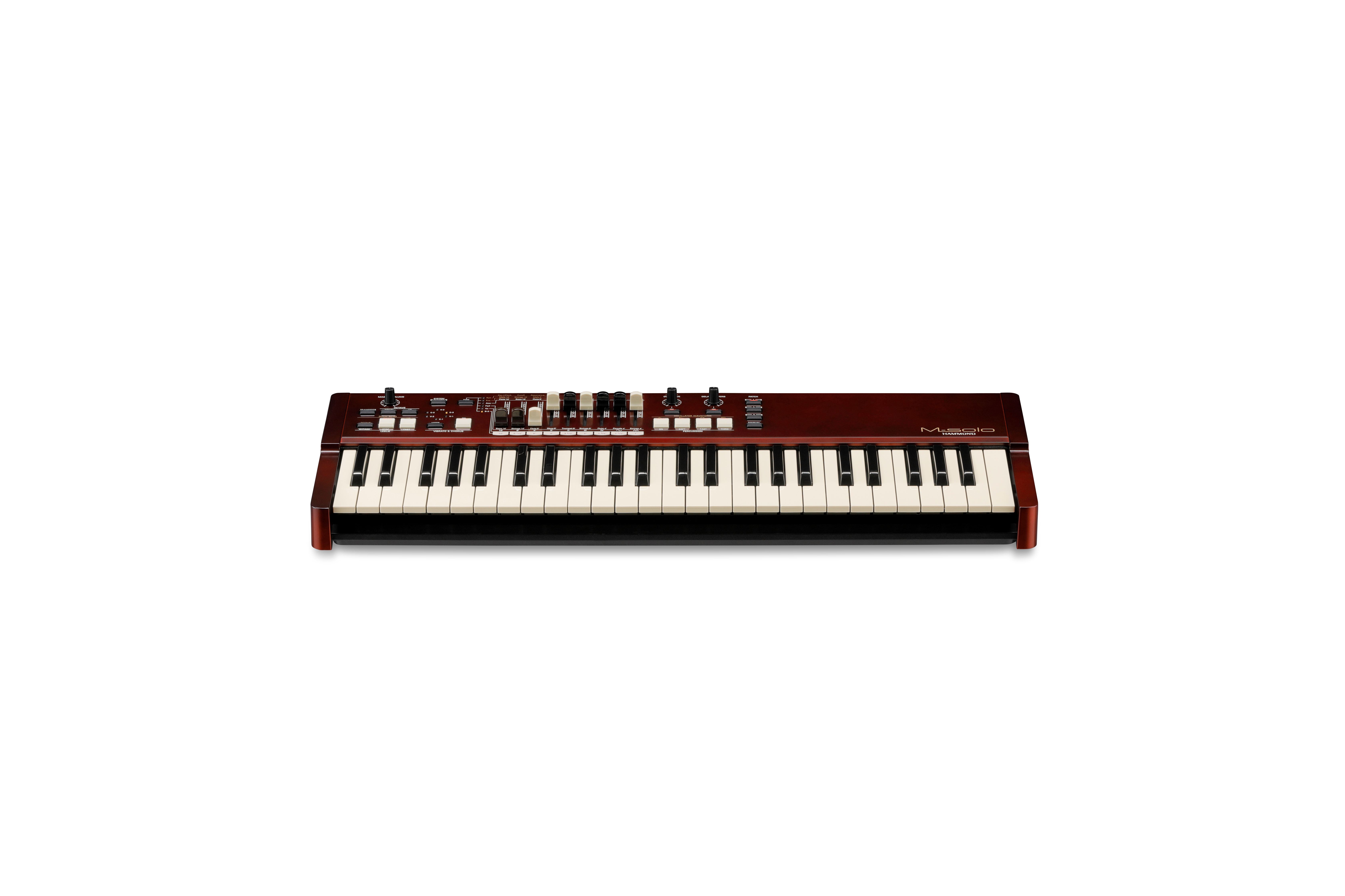 Hammond M-solo Burgundy - Sintetizador - Variation 1