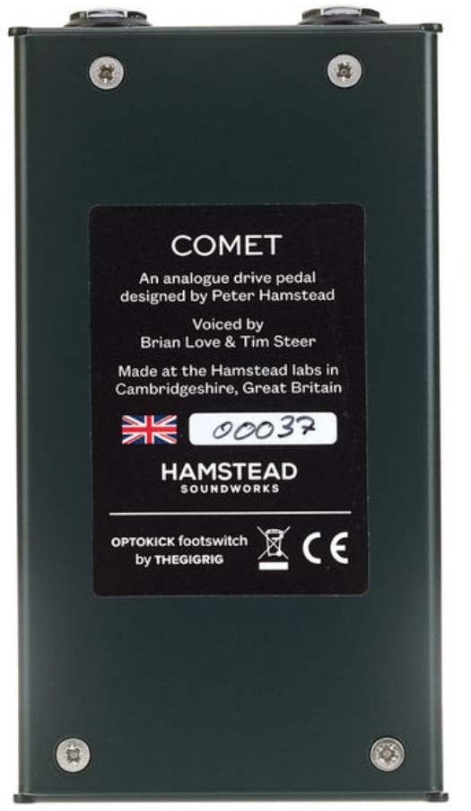 Hamstead Soundworks Comet Interstellar Driver - Pedal overdrive / distorsión / fuzz - Variation 4