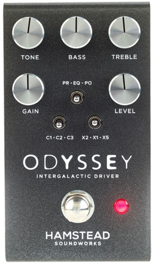 Hamstead Soundworks Odyssey Intergalactic Driver - Pedal overdrive / distorsión / fuzz - Main picture