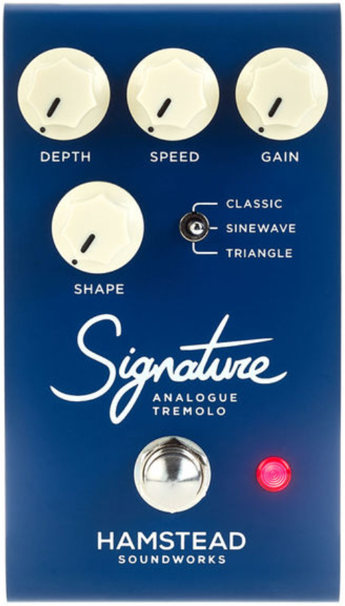 Hamstead Soundworks Signature Analogue Tremolo - Pedal de chorus / flanger / phaser / modulación / trémolo - Main picture