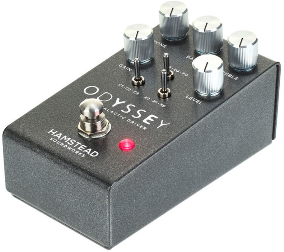 Hamstead Soundworks Odyssey Intergalactic Driver - Pedal overdrive / distorsión / fuzz - Variation 1