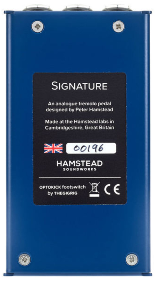 Hamstead Soundworks Signature Analogue Tremolo - Pedal de chorus / flanger / phaser / modulación / trémolo - Variation 4