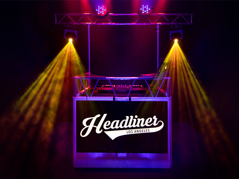 Headliner Indio Dj Booth (includes White Scrim+ Bag) - DJ Access - Variation 5