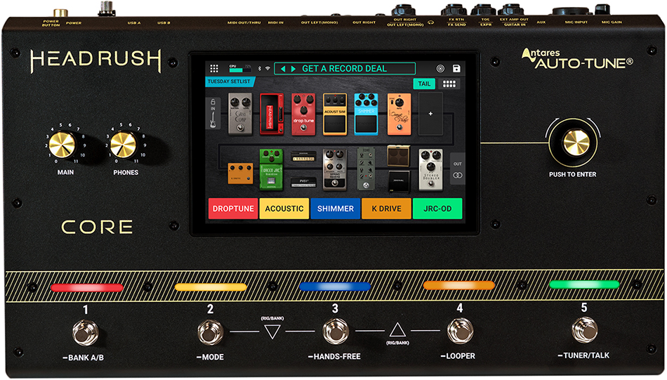 Headrush Core - Simulacion de modelado de amplificador de guitarra - Variation 1