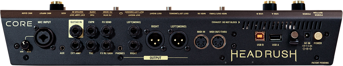 Headrush Core - Simulacion de modelado de amplificador de guitarra - Variation 2