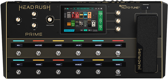 Headrush Prime Effect Processor - Simulacion de modelado de amplificador de guitarra - Main picture