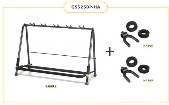 Hercules Stand Gs525bp-ha - Rack 5 Guitares - Soportes - Main picture