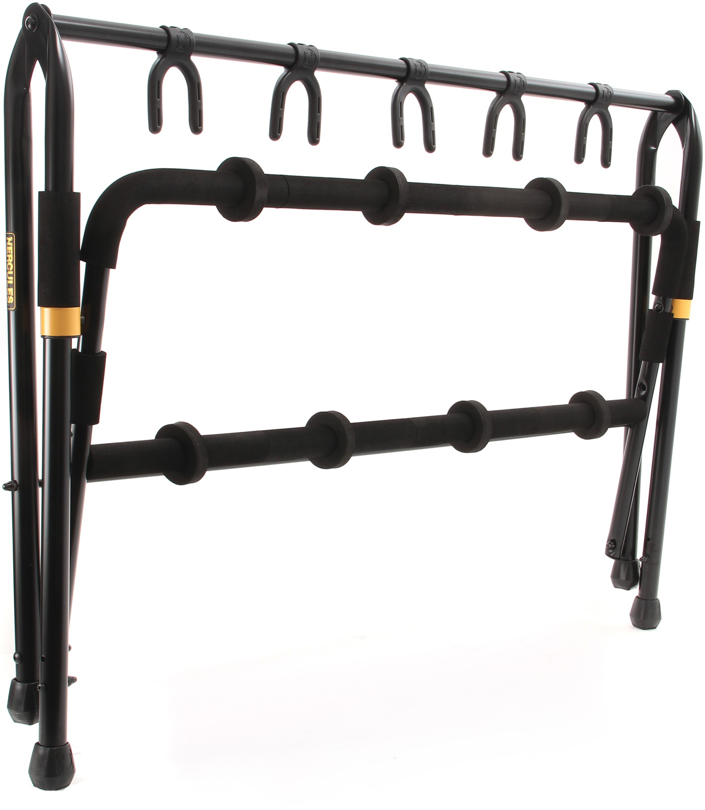 Hercules Stand Gs525b Floor Rack 5-guitars Stand - Soportes - Variation 4