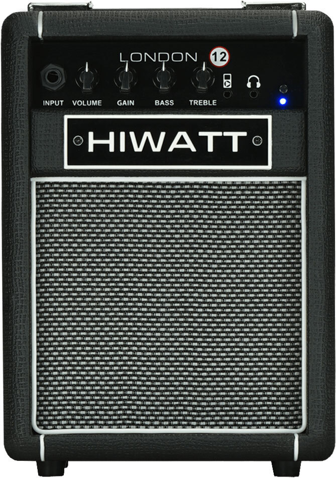 Hiwatt London 12 Combo 12w 1x6.5 Bluetooth Black - Combo amplificador para guitarra eléctrica - Main picture