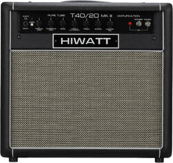 Combo amplificador para guitarra eléctrica Hiwatt                         Tube T40/20 Combo 1x12