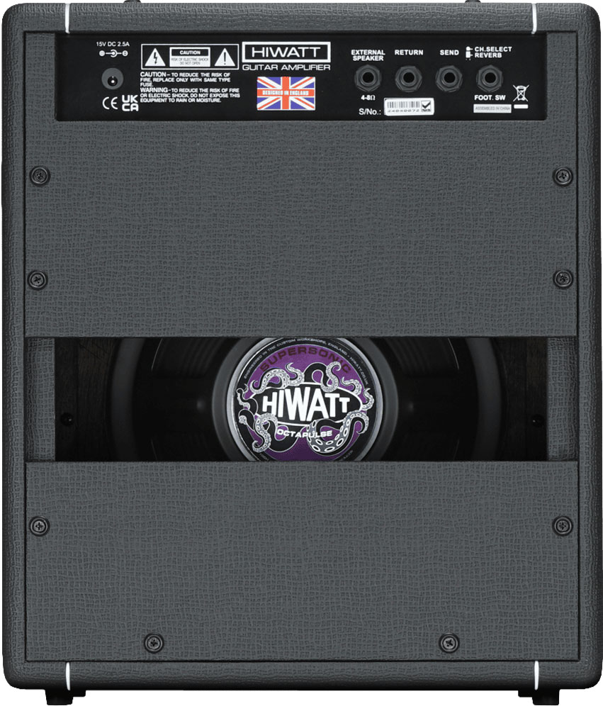 Hiwatt Leeds 25rc Combo 1x10 25w Reverb - Combo amplificador para guitarra eléctrica - Variation 2