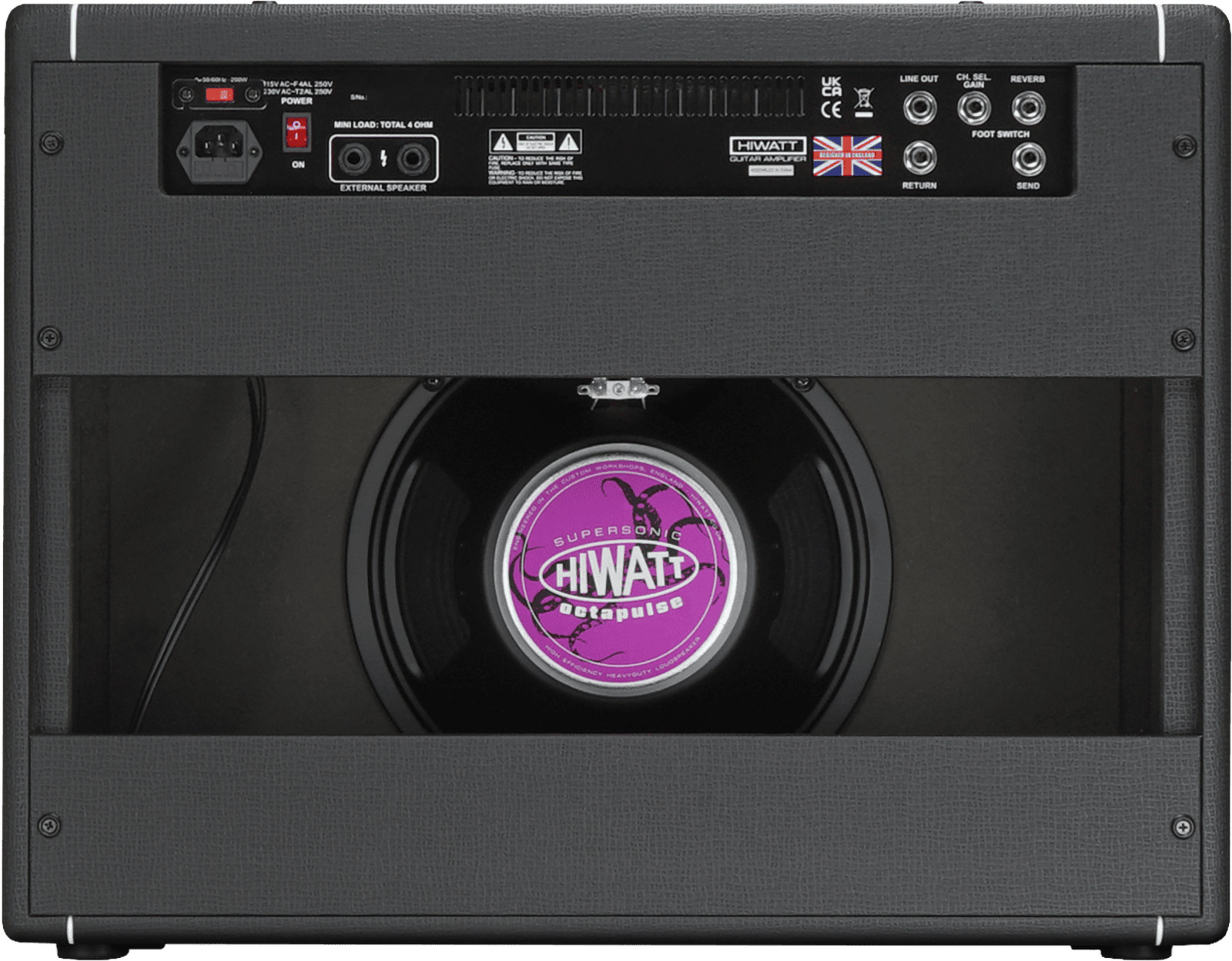 Hiwatt Super Leeds 150r Combo 2x12 150w Reverb - Combo amplificador para guitarra eléctrica - Variation 2