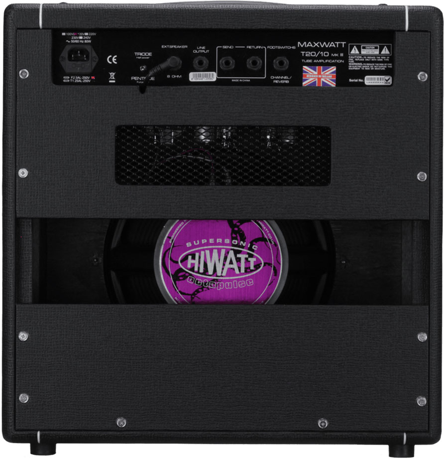 Hiwatt T20/10 Combo Tube 1x10 10/20w 1x10 El84 Reverb - Combo amplificador para guitarra eléctrica - Variation 2