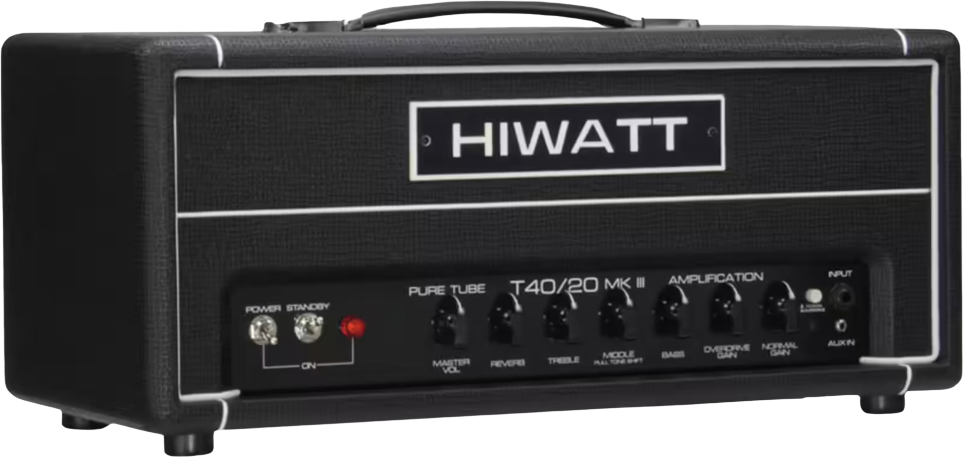 Hiwatt T40/20 Head Tube 20/40w El84 Reverb - Cabezal para guitarra eléctrica - Variation 1
