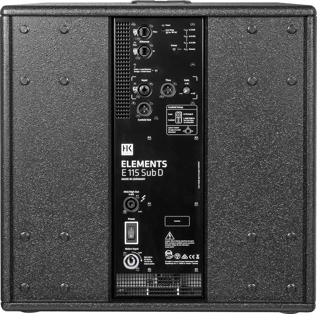Hk Audio E115 Sub-d - Subwoofer activo / bafle activo de bajos - Variation 3