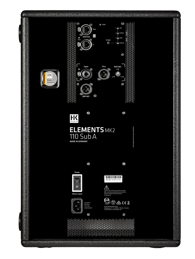 Hk Audio Elements Mk2 110 Sub A - Subwoofer activo / bafle activo de bajos - Variation 1