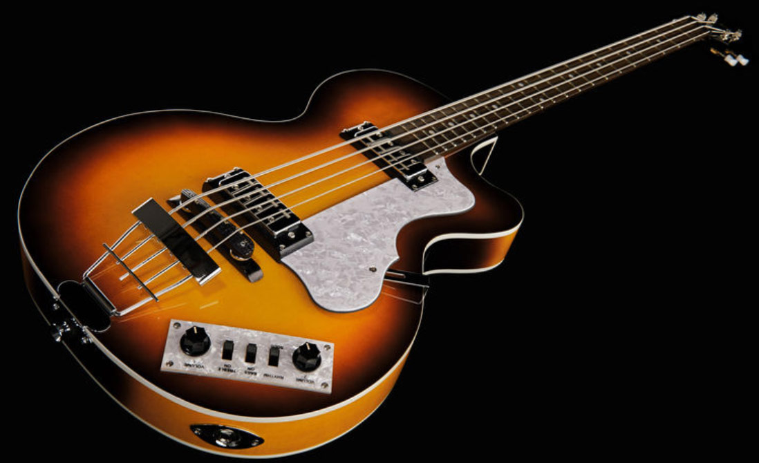 Hofner Club Bass Ignition Cw - Sunburst - Bajo eléctrico semi caja - Variation 1