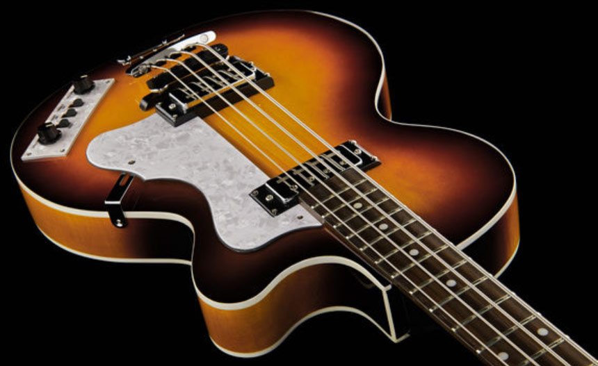 Hofner Club Bass Ignition Cw - Sunburst - Bajo eléctrico semi caja - Variation 2