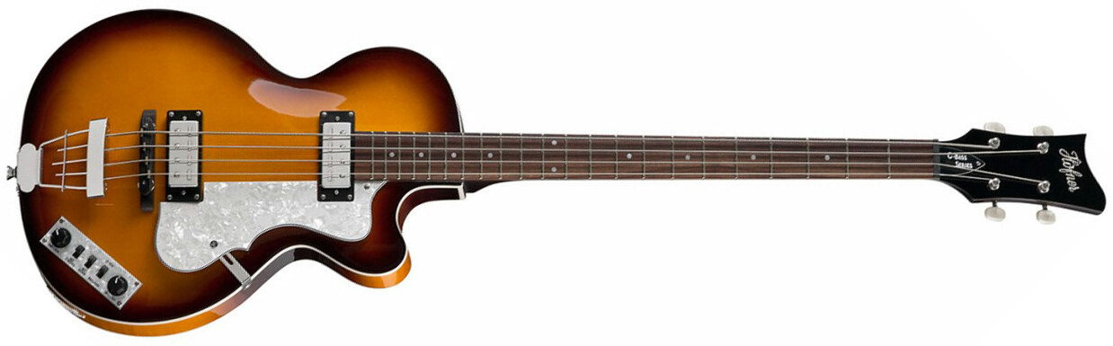 Hofner Club Bass Ignition Cw - Sunburst - Bajo eléctrico semi caja - Main picture