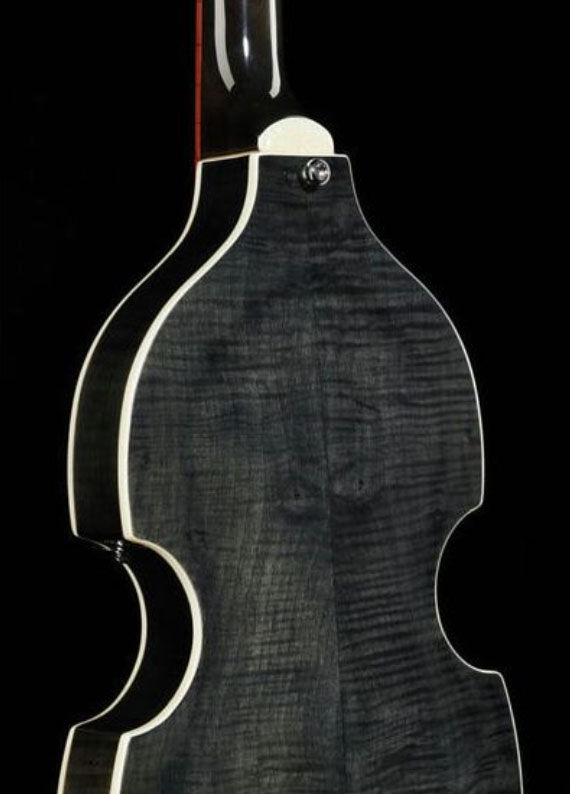 Hofner Violin Bass Ignition Se Jat - Black - Bajo eléctrico semi caja - Variation 3