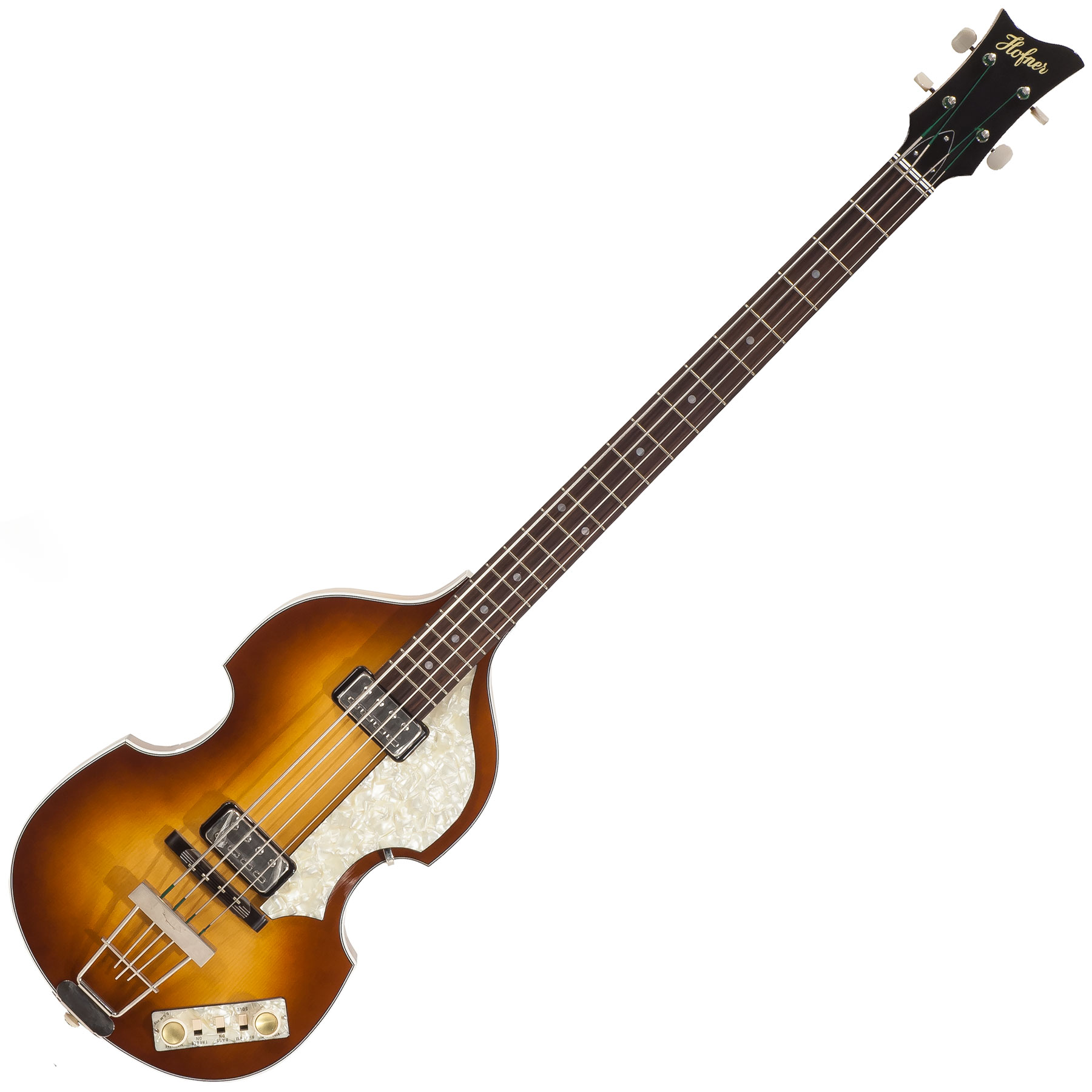 Heredero Tiza Impotencia Bajo eléctrico semi caja Hofner Violin Bass Mersey H500/1-62-0 - vintage  sunburst sunburst