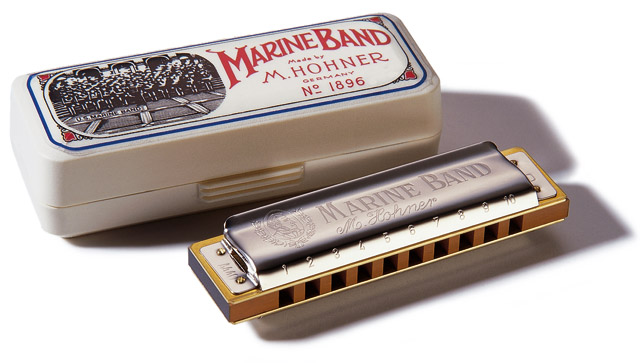 Hohner 1896/20 Harmo Marine Band 10 Tr C - Armónica cromática - Variation 1