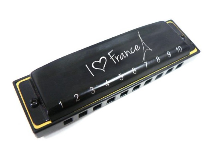 Hohner 559/20 Souvenir I Love France - Armónica cromática - Variation 1